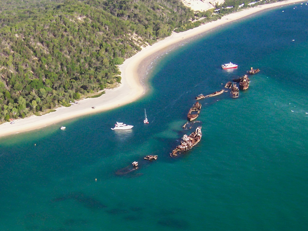 Tangalooma Wreck, Moreton Island Queensland