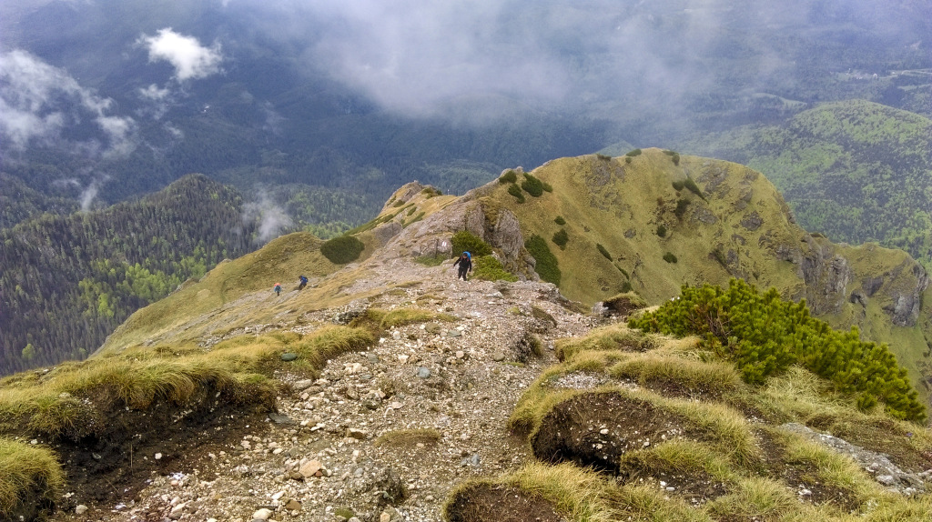 Bucegi hiking in Romania's Southern Carpathian Mountain range