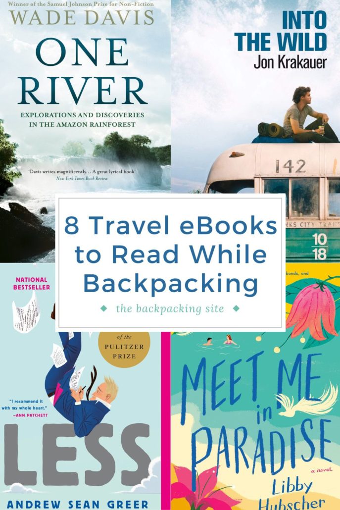 Pin The Best eBooks to Read While Backpacking