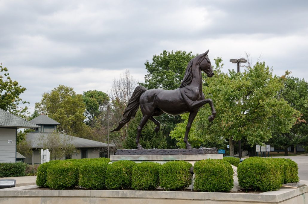 Lexington Kentucky, a famous destination for horse racing fans