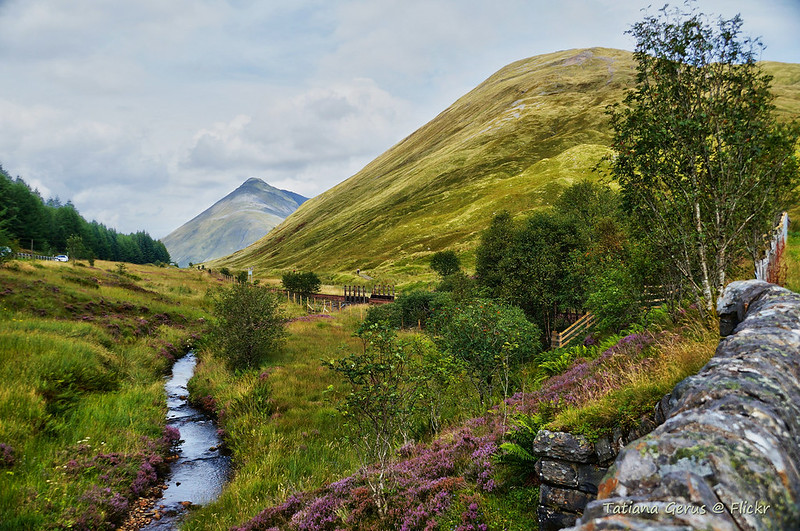 The West Highland Way Hike outside of Glasgow