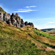 Explore the unique rock formations of the Whangie, just outside of Glasgow