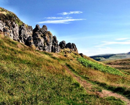 Explore the unique rock formations of the Whangie, just outside of Glasgow