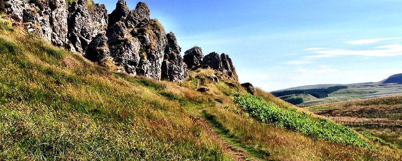 Explore the unique rock formations of the Whangie, just outside of Glasgow