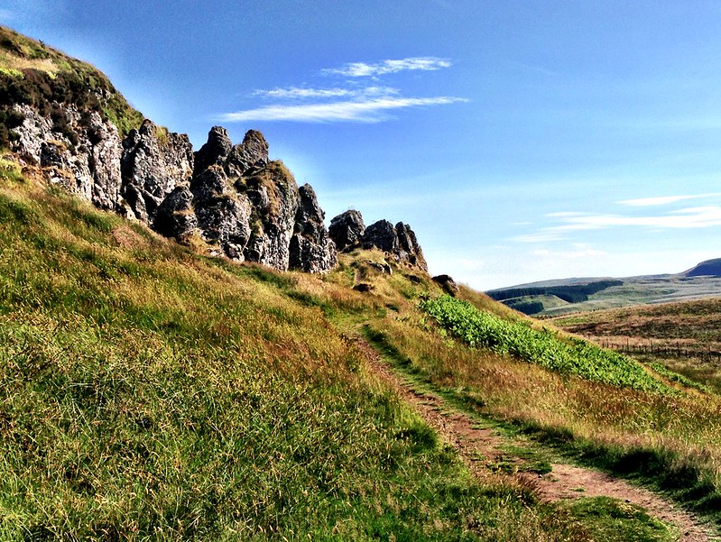 Explore the unique rock formations of the Whangie, just outside of Glasgow