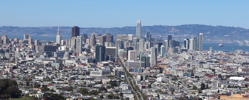 View of San Francisco from Twin Peaks