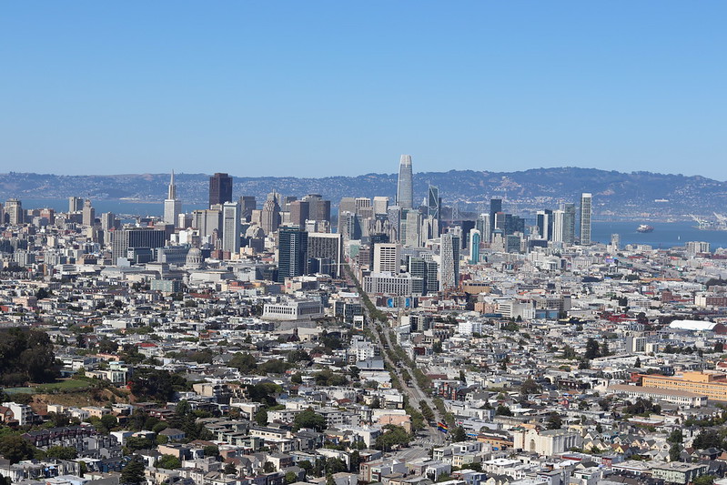 View of San Francisco from Twin Peaks