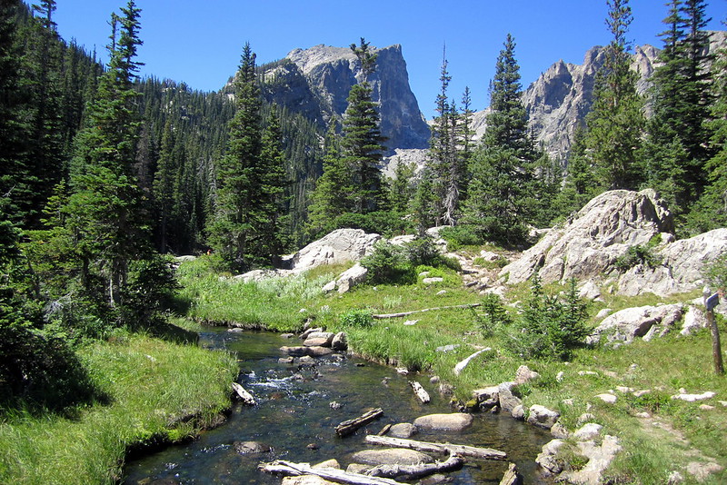 Stunning landscape in the Colorado Rocky Mountains