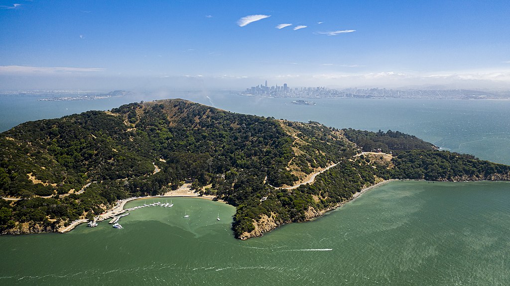 Located in the middle of the San Francisco Bay, Angel Island offers incredible panoramic views