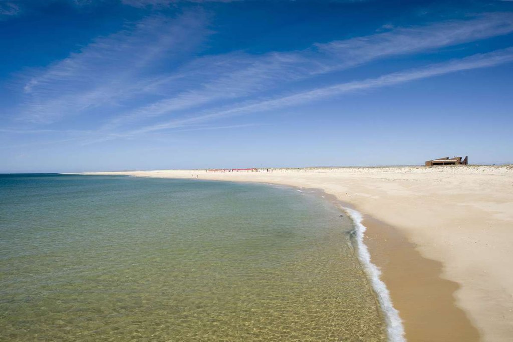 Ilha Deserta near Faro in the Algarve