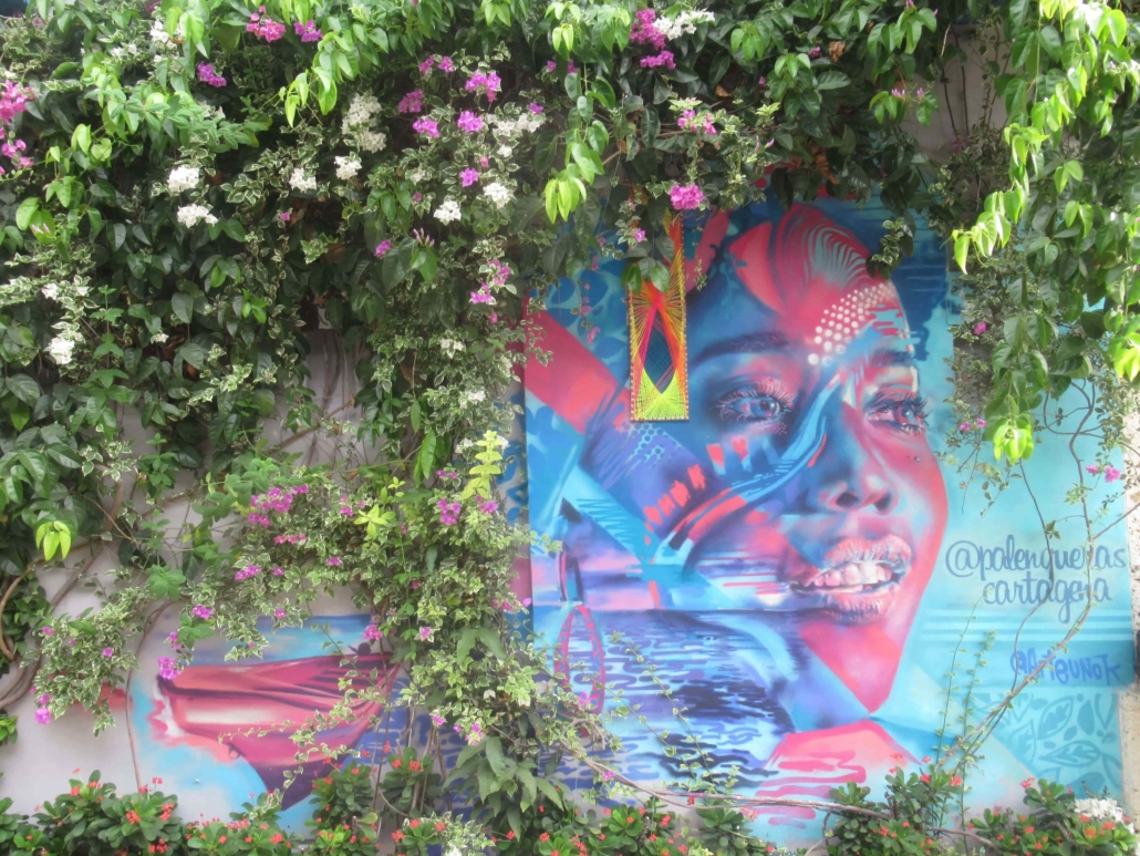 Street Art in the Getsemani district of Cartagena