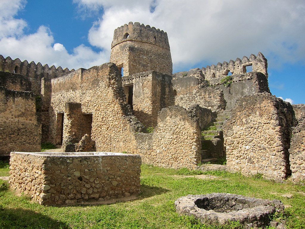 Gereza at Kilwa Kisiwani, one of the historical sites in Tanzania