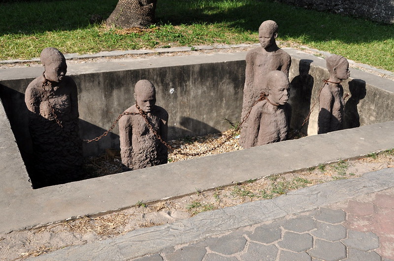Slave Market Museum in Stone Town, Zanzibar, one of the most significant historical sites in Tanzania