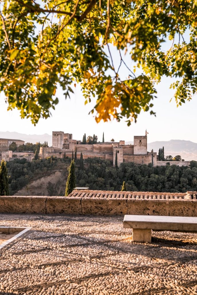 The Alhambra in Granada, Southern Spain