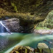 Natural Bridge in Springbrook National Park near Brisbane