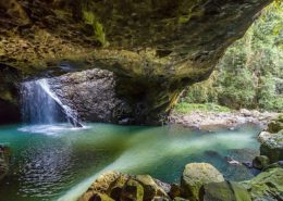 Natural Bridge in Springbrook National Park near Brisbane