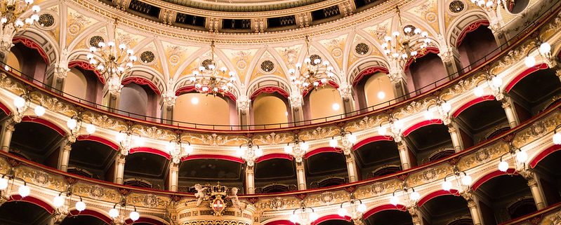 The Opera House in Catania Italy