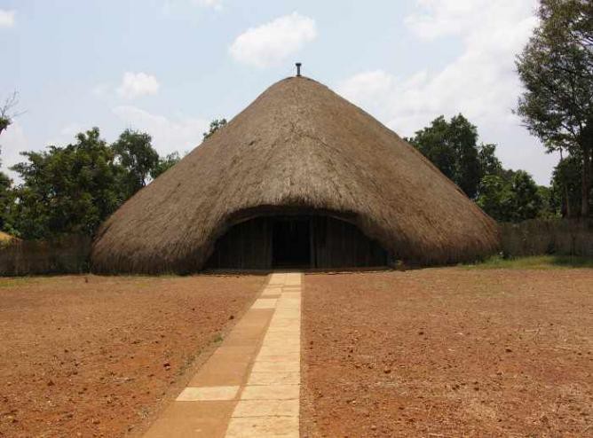 Entrance of the Kasubi Tombs