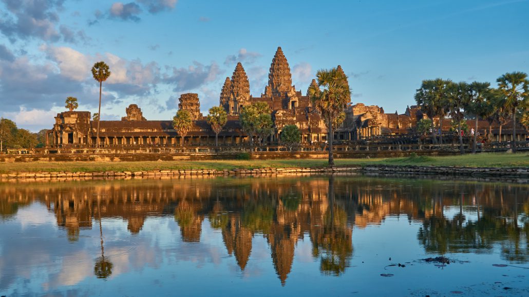 Sunrise at Angkor Wat in Siem Reap