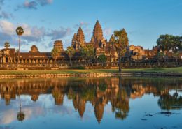 Sunrise at Angkor Wat in Siem Reap