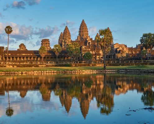 Sunrise at Angkor Wat in Siem Reap