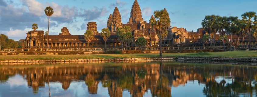 Sunrise at Angkor Wat in Siem Reap