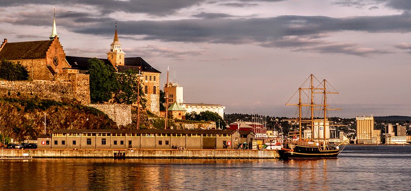 Akershus Fortress in Oslo, Norway