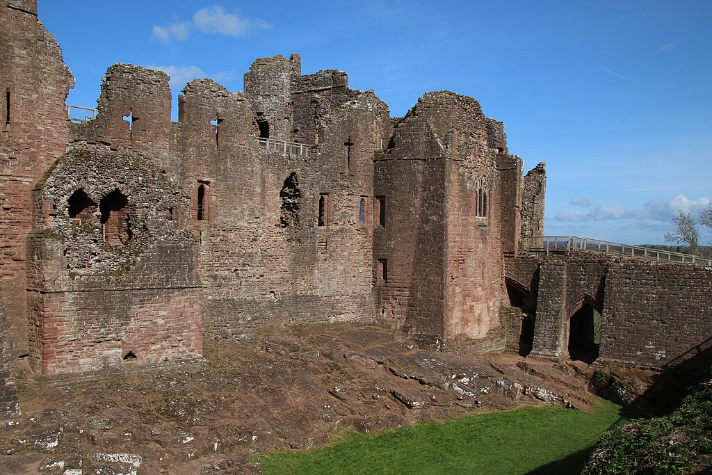Goodrich Castle along Offa's Dyke
