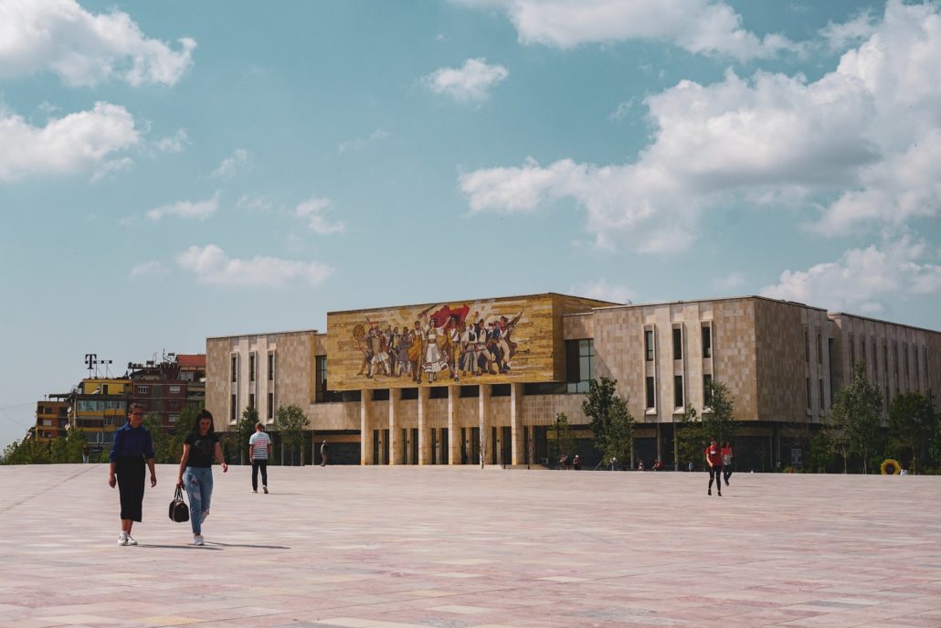 National Historic Museum, Sheshi Skënderbej, Tirana, Albania