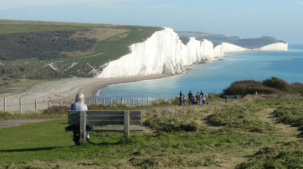 Seven Sisters in Eastbourne along the South Downs Way