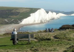 Seven Sisters in Eastbourne along the South Downs Way