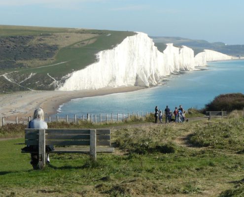 Seven Sisters in Eastbourne along the South Downs Way