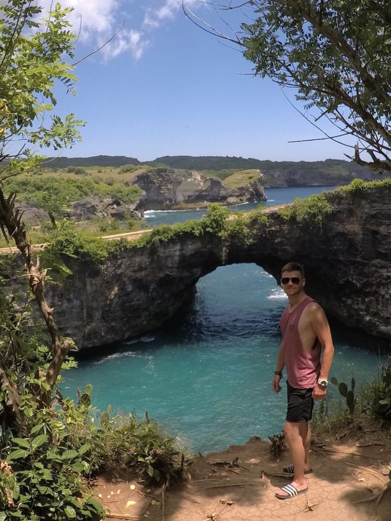 Broken Beach in Nusa Penida, Bali