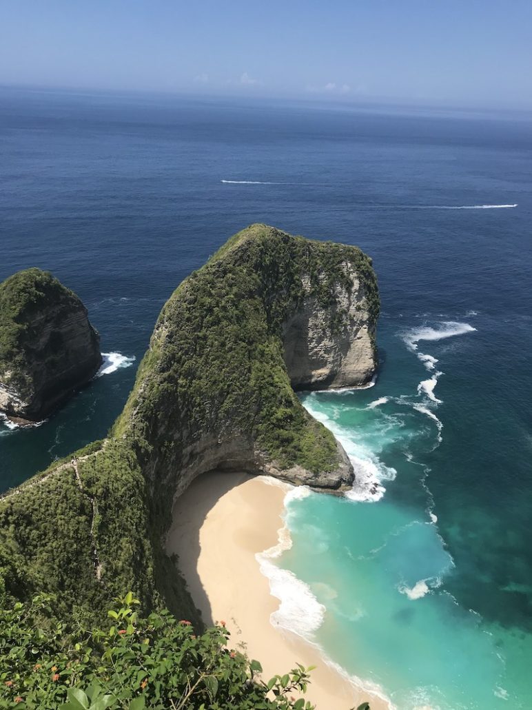 KelingKing Beach in Nusa Penida, Bali